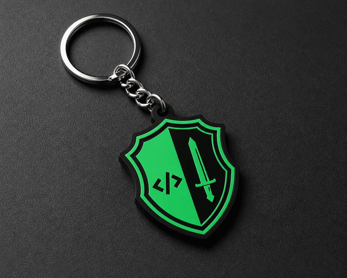 Shield Keychain